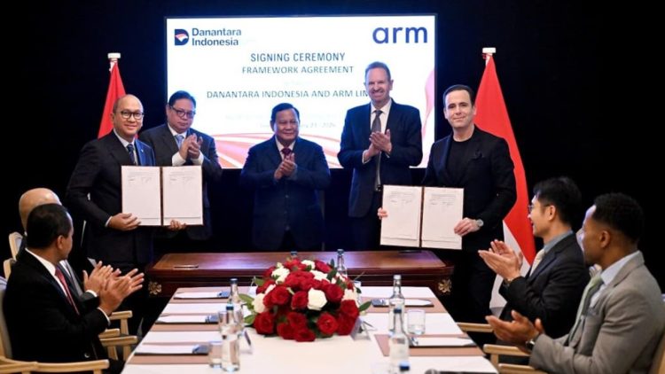Presiden Prabowo Saksikan Kerja Sama Danantara–Arm, Indonesia Percepat Penguasaan Teknologi Chip