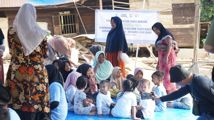 Peduli Bencana Sumatera, YAICI Bersama Mitra Salurkan Donasi untuk Pemenuhan Gizi Anak