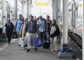 Pemesanan Tiket KA Lebaran di Stasiun Tegal Tembus 50 Ribuan Penumpang