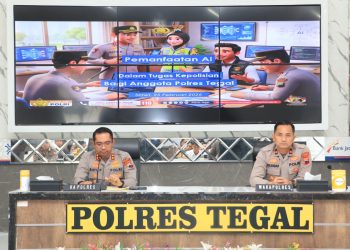 Pelatihan Artificial Intelligence Tingkatkan Kompetensi Personel Polres Tegal