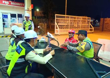 *Polri Patroli SPBU, Pastikan Stok BBM Aman Jelang Idul Fitri 1447 H*