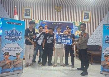 Polsek Warureja Sukses Gelar Kapolres Tegal Esports Series 2026, Wadah Kreativitas Generasi Muda