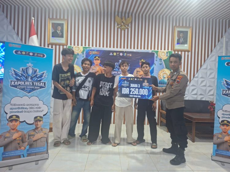 Polsek Warureja Sukses Gelar Kapolres Tegal Esports Series 2026, Wadah Kreativitas Generasi Muda