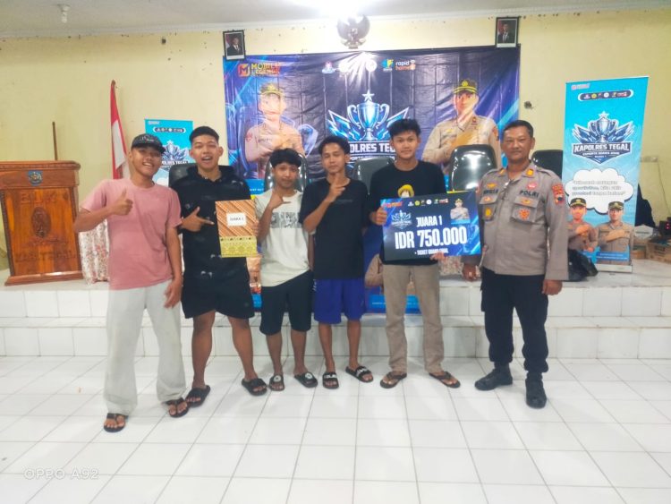 Turnamen Esports Kapolres Tegal Series 2026 Di Suradadi Berlangsung Lancar Dan Penuh Antusias
