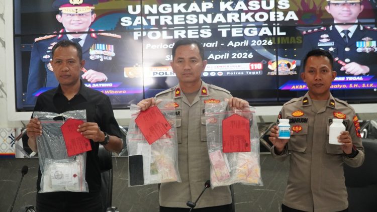 Polres Tegal Ungkap 26 Kasus Narkoba Periode Januari–April 2026