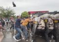 Polres Tegal Gelar Gladi Bersih Sispamkota Di Depan Pemda Kabupaten Tegal