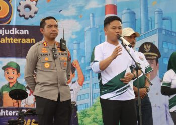 Polres Tegal Gelar Apel Kesiapan Pelayanan May Day Fiesta 2026