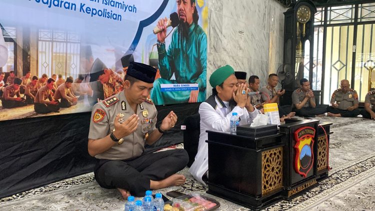 Polres Tegal Gelar Safari Dakwah, Perkuat Ukhuwah Islamiyah dan Integritas Personel
