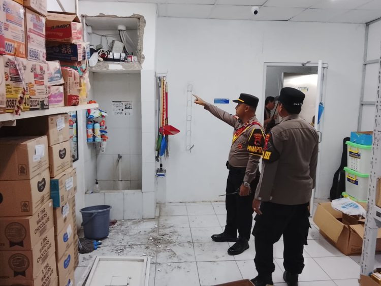 Respons Cepat Call Center 110, Pamapta Polres Tegal Tangani Dugaan Pencurian di Toko Modern Slawi