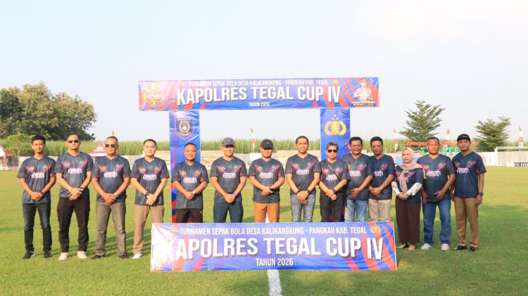 Kapolres Tegal Cup Ke-4 Tahun 2026 Resmi Dibuka