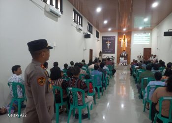 Polri Amankan Ibadah Kenaikan Isa Almasih, Situasi Kabupaten Tegal Kondusif