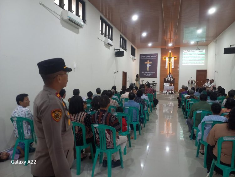 Polri Amankan Ibadah Kenaikan Isa Almasih, Situasi Kabupaten Tegal Kondusif