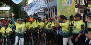 Ribuan Pesepeda Meriahkan Gowes Bareng Gawe Seneng Volume 2, Semarak Hari Jadi Kabupaten Tegal ke-425
