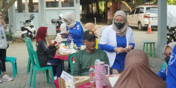 Bakti Kesehatan Dalam Rangkaian Hari Bhayangkara Ke-80, Polres Hadirkan Layanan Cek Kesehatan Gratis Di CFD Slawi