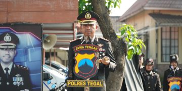 Polres Tegal Teguhkan Nilai Pancasila Sebagai Perekat Persatuan Bangsa