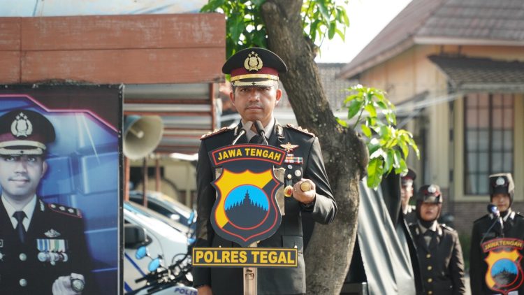 Polres Tegal Teguhkan Nilai Pancasila Sebagai Perekat Persatuan Bangsa