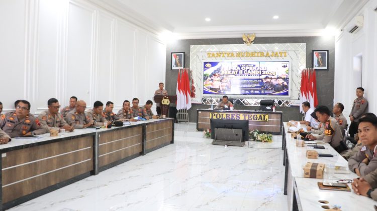 Polres Tegal Matangkan Kesiapan Personel Hadapi Operasi Patuh Candi 2026
