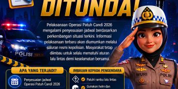 Operasi Patuh Candi 2026 Ditunda, Polres Tegal Imbau Masyarakat Tetap Utamakan Keselamatan