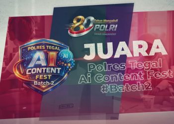 Polres Tegal Umumkan Jawara Lomba Video AI Batch 2
