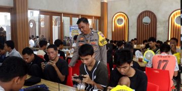 Peserta Antusias Ikuti Turnamen E-Sport Kapolres Tegal Cup 2026 Rayon Selatan