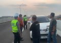 Polri Respon Cepat Laporan 110 Bantu Kendaraan Mogok di Tol Km 278 Tegal